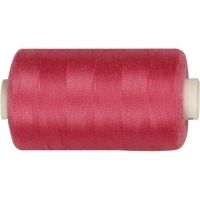 Polyester Sytr&aring;d, polyester, pink, 1000 m/ 1 rl.