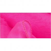 Organza stof, B: 50 cm, pink, 10m/ 1 rl.
