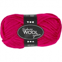 Sydney Uldgarn, L: 50 M, pink, 50 g/ 1 ngl.