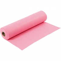 Hobbyfilt, B: 45 cm, tykkelse 1,5-2 mm, 180-200 g, pink, 5 m/ 1 rl.