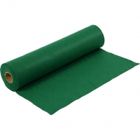 Hobbyfilt, B: 45 cm, tykkelse 1,5-2 mm, 180-200 g, gr&oslash;n, 5 m/ 1 rl.