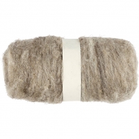 Kartet Uld, natur, 100 g/ 1 bdt.
