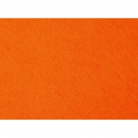 Hobbyfilt, ark 42x60 cm, tykkelse 3 mm, orange, 1 ark