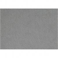 Hobbyfilt, 42x60 cm, tykkelse 3 mm, grå, 1ark/ 1 ark