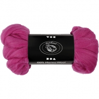 Merinould, tykkelse 21 my, rødviolet, 100 g/ 1 pk.