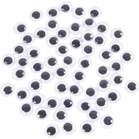 Rulle&oslash;jne, uden kl&aelig;b, diam. 10 mm, 1000 stk./ 1 pk.