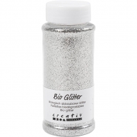 Bio-glimmer, sølv, 140ml/ 1 ds.