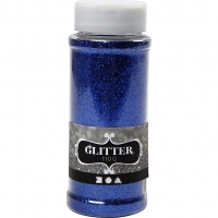 Glitter, blå, 110g/ 1 ds.