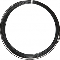 Bonzaitråd, rund, tykkelse 1 mm, sort, 16m/ 1 rl.
