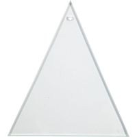 Glasplade, str. 8x9 cm, tykkelse 3 mm, 10 stk./ 1 pk.