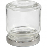 Sylteglas , H: 6,5 cm, diam. 5,7 cm, 100 ml, transparent, 12 stk./ 1 pk.