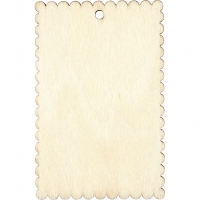 Skilt, str. 8x5,2 cm, tykkelse 3 mm, 8stk./ 1 pk.
