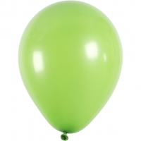 Balloner, runde, diam. 23 cm, grøn, 10stk./ 1 pk.