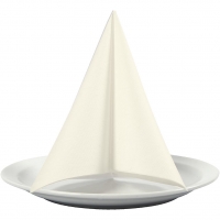 Servietter, str. 40x40 cm, 60 g, råhvid, 20 stk./ 1 pk.