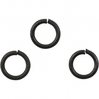 O-ring, str. 7 mm, tykkelse 1 mm, sort, 50stk./ 1 pk.