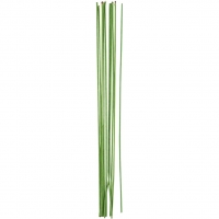 Blomsterstængel, L: 30 cm, diam. 2 mm, grøn, 20stk./ 1 pk.