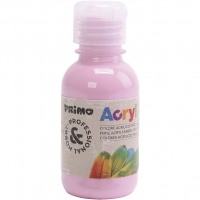 Hobbymaling mat, lyserød, 125 ml/ 1 fl.