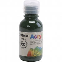 Hobbymaling mat, mørk grøn, 125 ml/ 1 fl.