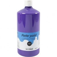 Temperamaling Mat, violet, 1000ml/ 1 fl.