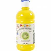 Temperamaling Mat, prim&aelig;r gul, 500 ml/ 1 fl.