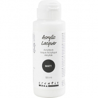 Akryllak, mat, 120 ml/ 1 fl.