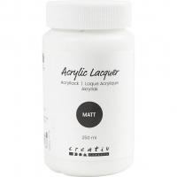 Akryllak, mat, 250 ml/ 1 fl.