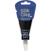Silk Clay® Creamy, sort, 35 ml/ 1 stk.