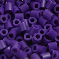 R&oslash;rperler, str. 5x5 mm, hulstr. 2,5 mm, medium, m&oslash;rk lilla (32234), 1100 stk./ 1 pk.