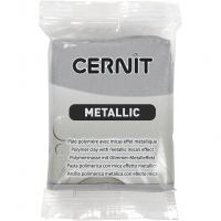 Cernit, sølv (080), 56g/ 1 pk.