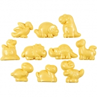 Sandforme, dinosaurus, str. 4,5-6 cm, 10stk./ 1 pk.