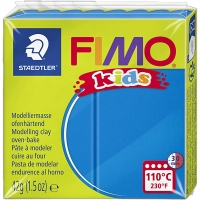 FIMO® Kids ler, blå, 42g/ 1 pk.