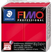 FIMO® Professional, rød, 85g/ 1 pk.