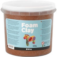 Foam Clay®, brun, 560g/ 1 spand