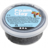 Foam Clay&reg;, sort, 35 g/ 1 ds.