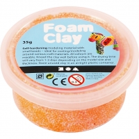 Foam Clay®, neon orange, 35g/ 1 ds.