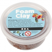 Foam Clay®, brun, 35g/ 1 ds.