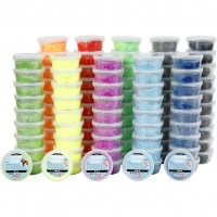 Foam Clay®, ass. farver, 10x10ds./ 1 pk.