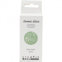 Keramik Glasur, 984-1101 °C, dækkende, Paris Green, 60 ml/ 1 fl.