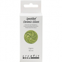 Prikket Keramik Glasur , 999-1060 °C, dækkende, Figaro, 60 ml/ 1 fl.