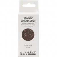 Prikket Keramik Glasur , 999-1060 °C, dækkende, Rusty Nails, 60 ml/ 1 fl.