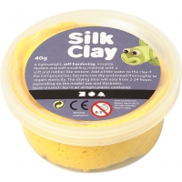Silk Clay®, gul, 40g/ 1 ds.