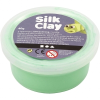 Silk Clay®, lys grøn, 40g/ 1 ds.