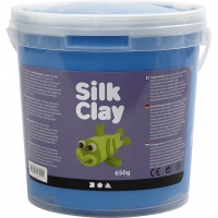 Silk Clay®, blå, 650 g/ 1 spand