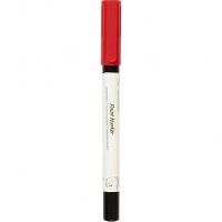 Dekorationstusch, streg 0,9-1,3 mm, r&oslash;d, 1 stk.