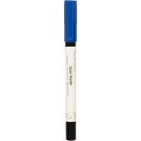 Dekorationstusch, streg 0,9-1,3 mm, bl&aring;, 1 stk.