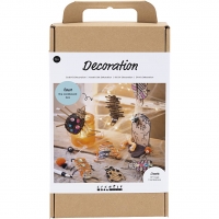 DIY Kit Dekoration, Insekter, orme og gravsten, ass. farver, 1pk./ 1 pk.