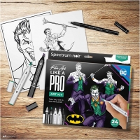 DIY Kit Illustration, Helte og skurke: Joker, ass. farver, 1pk./ 1 pk.