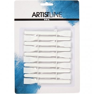 Limspartel, L: 11,5 cm, B: 15 mm, hvid, 10stk./ 1 pk.