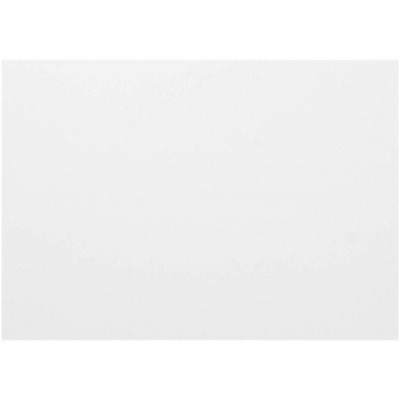 Falsekarton, ark 72x100 cm, tykkelse 0,6 mm, 400 g, hvid, 50ark/ 1 pk.