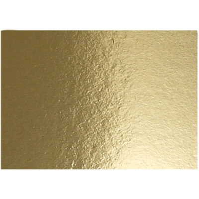 Metalkarton, A4, 210x297 mm, 280 g, guld, 10 ark/ 1 pk.